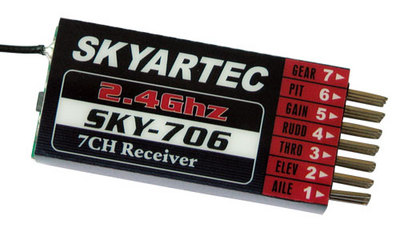 Приемник Skyartec SKY706 7CH 2.4 GHz HS029-1