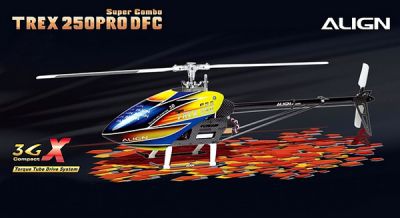Вертолет Align T-REX 250 PRO DFC Super Combo RC (KIT Version) KX019011