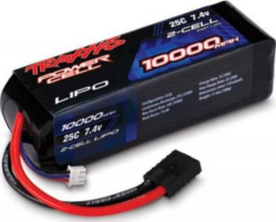 Аккумулятор Traxxas Li-Po Battery 7.4V 10000mAh 2S2P 25C (TRX2854)