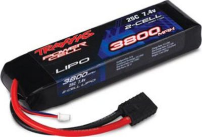 Аккумулятор Traxxas Li-Po Battery 7.4V 3800mAh 2S1P 25C (TRX2866)