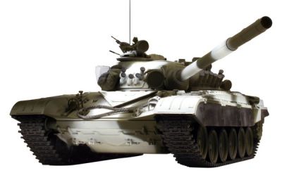 Танк VSTANK PRO Russian Army Tank T72 M1 1:24 Airsoft (RTR) A02105933 Зимний камуфляж