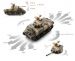 Танк VSTANK PRO US M4A3 Sherman 1:24 HT Airsoft (Desert RTR Version) A02107300 пустынный камуфляж