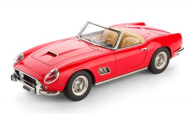 Коллекционная модель автомобиля СMC Ferrari 250GT California SWB Spyder 1961 1/18 Красный (M-091)
