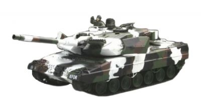Танк VSTANK PRO German Leopard 2 A6 1:24 IR (Winter RTR Version) A02103831 зимний камуфляж