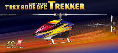 Вертолет Align T-REX 800E DFC TREKKER Super Combo RC (KIT Version) RH80E01XW (RH80E01XT)